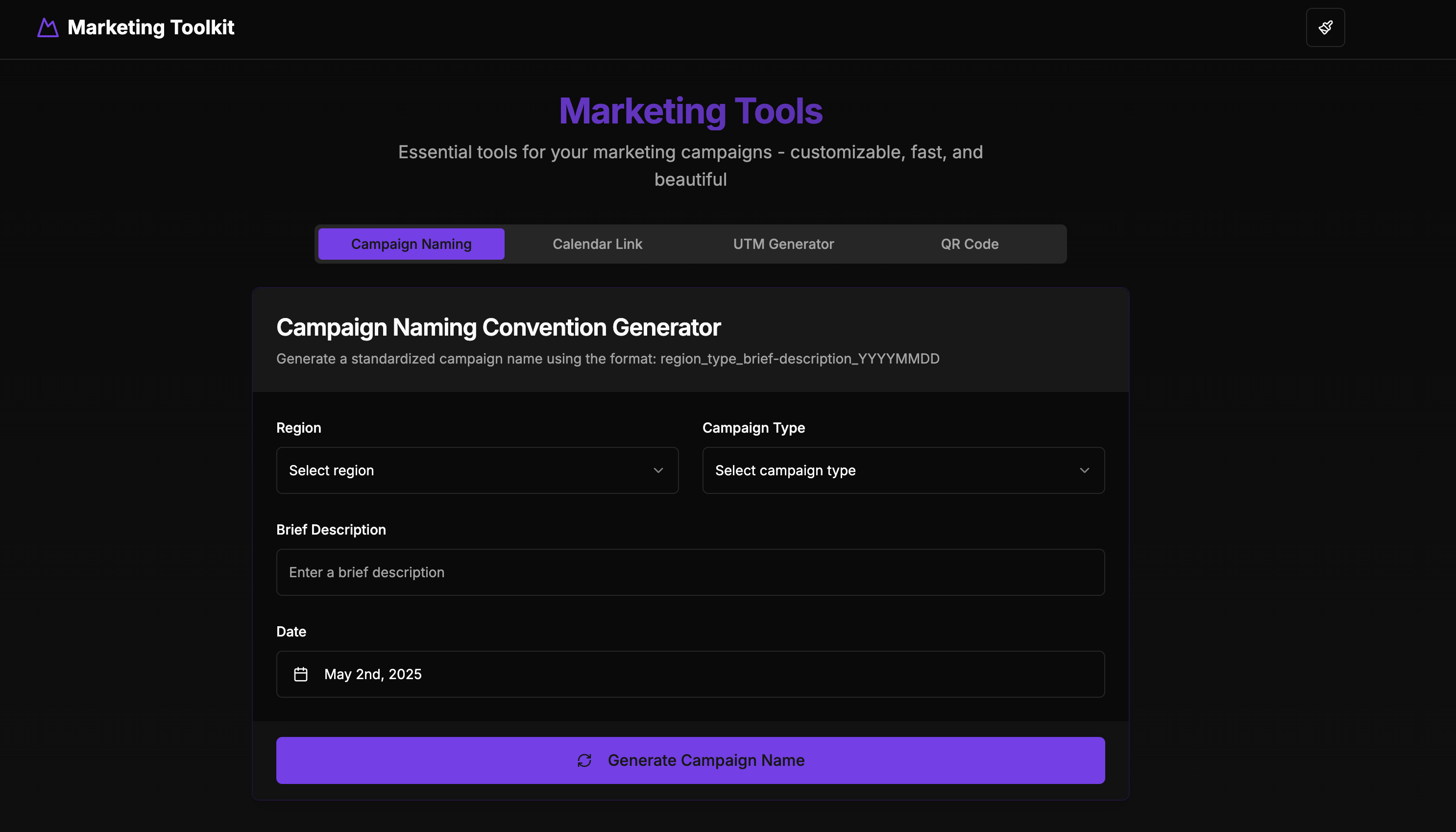 Marketing Toolkit Preview